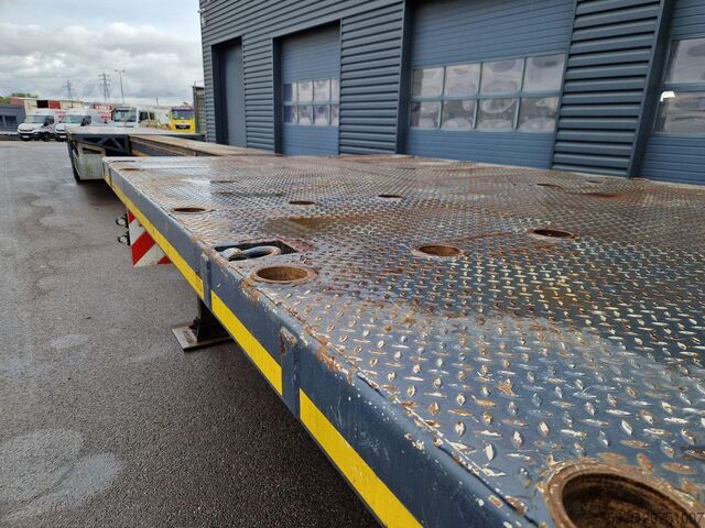 Flatbed semitrailers Invepe PLATEAU EXTENSIBLE MEGA