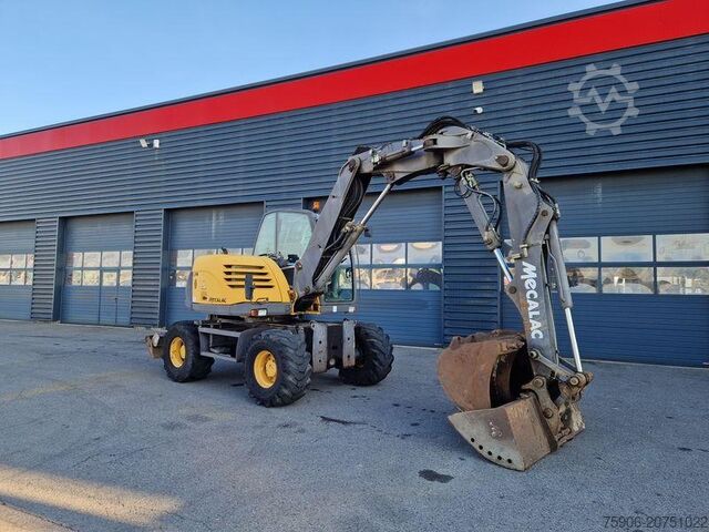 Hydraulic shovels Mecalac 714 MW