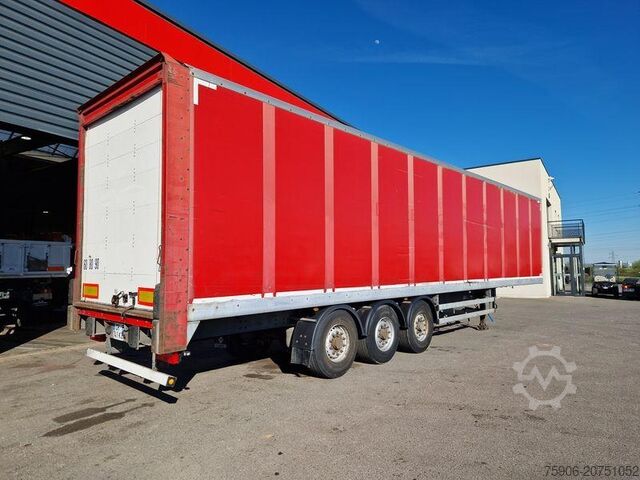 Box semitrailers Samro FOURGON 90m3