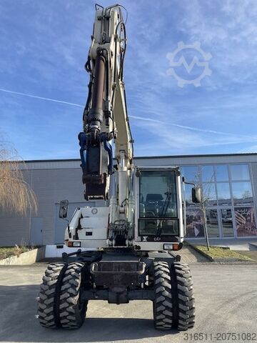Mobiele graafmachine ATLAS Terex 1305M mit Greifer