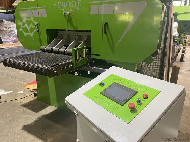 Sägewerk Holz Trennbandsäge für Furnier Droste Schaerftechnik VIKI 750-80 Resaw