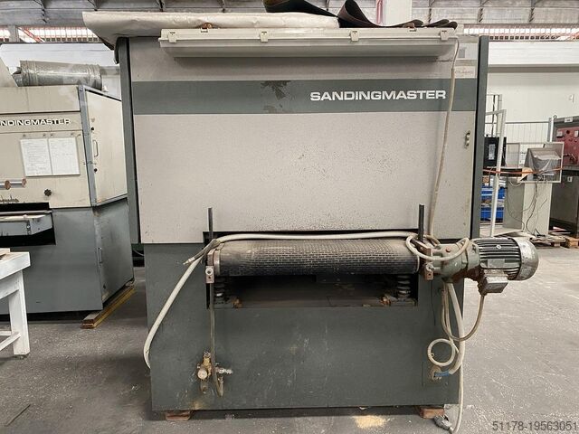 Sandingmaster bovenkalibreermachine met rol en tampon Sandingmaster