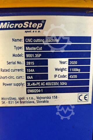 Plasmaschneidmaschine MicroStep 9001.35P