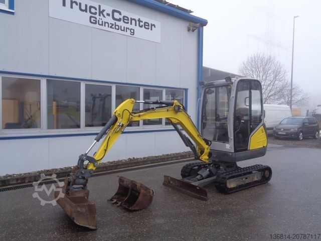 Mini excavator WACKER ET20 VDS Powertilt 3 x LΓΆffel