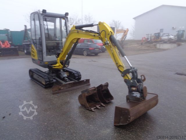 Mini excavator WACKER ET20 VDS Powertilt 3 x LΓΆffel