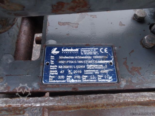 Mini excavator WACKER ET20 VDS Powertilt 3 x LΓΆffel