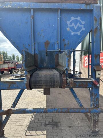 Stabilní stroj Bunker container met lopende band - Gebruikt