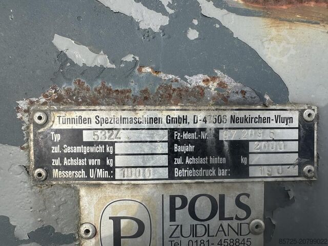 Wood chipper  Tunnissen TS 532 versnipperaar - Gebruikt