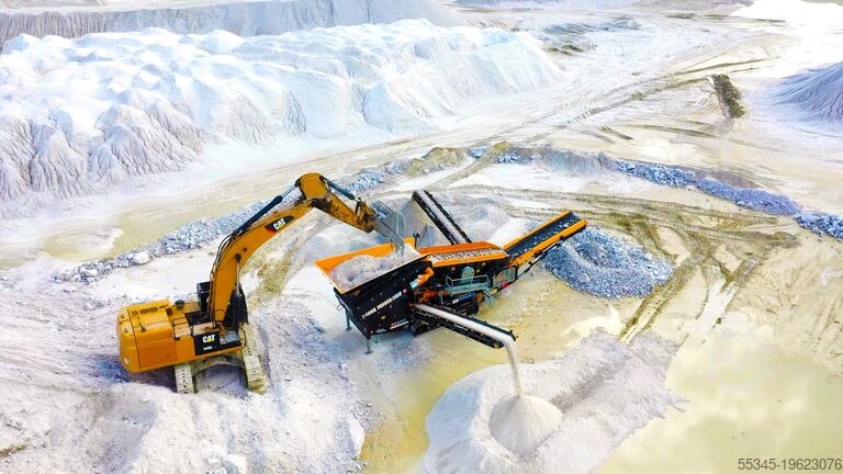 Zeefmachine FABO FTB 1550 MOBILE SCREENING PLANT