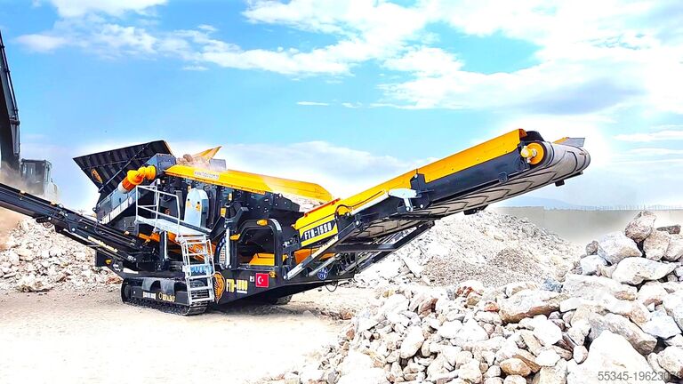 Zeefmachine FABO FTB 1550 MOBILE SCREENING PLANT