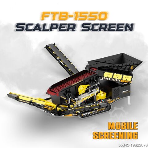 Zeefmachine FABO FTB 1550 MOBILE SCREENING PLANT