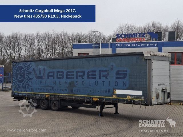 Ανοιχτό ημιρυμουλκούμενο με μουσαμά Schmitz Cargobull Curtainsider Mega
