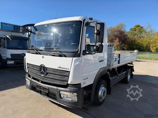 Tresidig tippbil MERCEDES-BENZ ATEGO 1223 K Kipper MEILLER 3-Seiten*2 X AHK