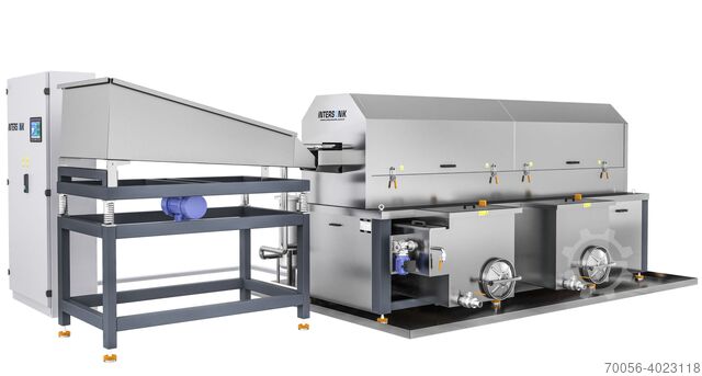 Spiralförmige Tunnel Typ Trommelwaschmaschine INTERSONIK HELIWASH