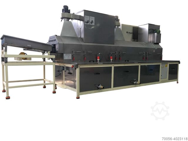 Spiraalvormige Drum Tunnel Type wasmachine INTERSONIK HELIWASH