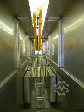Keten transportband systeem onderdelen wasmachine INTERSONIK HANGWASH