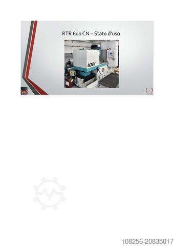 Surface grinder with rotary table LODI RTR-600-CN