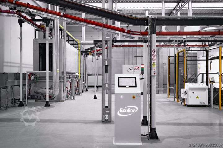 Powder coating plant Ecoline