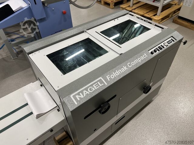 Booklet Maker with Trimmer Nagel Foldnak Compact Booklet Maker with Trimmer
