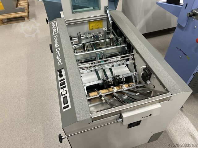 Booklet Maker with Trimmer Nagel Foldnak Compact Booklet Maker with Trimmer