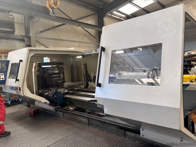 CNC-draaibank WEILER E-90 Hollow Spindle