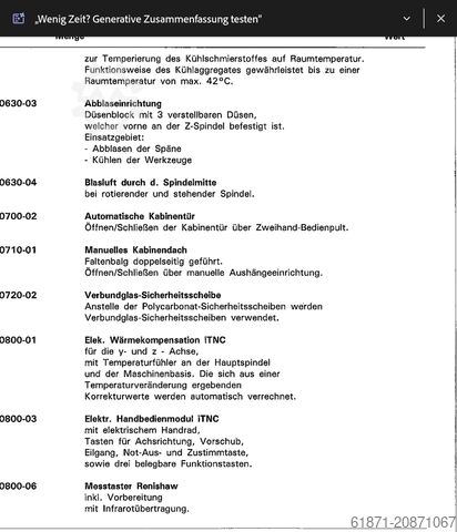 Universal machining center HERMLE C40U