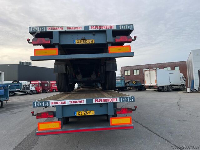 Plattformanhänger Haan OPL45 Heavy Duty (45Ton) / Rungen-Potholes / NL...