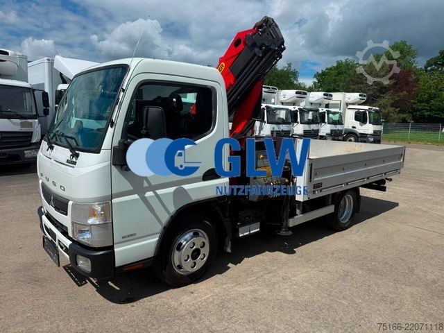Pritschenwagen FUSO FUSO 6S15 Pritsche KRAN PALFINGER Auslegung 11 m