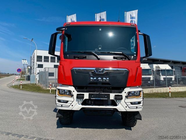 Șasiu de camion MAN TGM 18.250 4x4 BB/Fahrgestell/3-Sitze/Neu