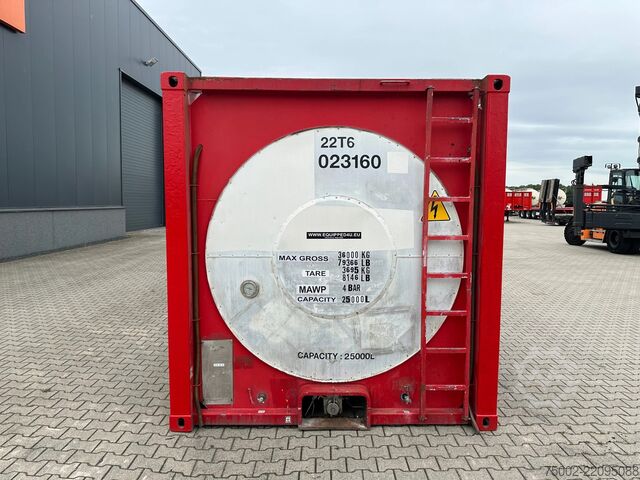 Tankcontainer Trencor Containers 20FT ISO / 25.000L / 1-COMPARTMENT / T11 / 22T6