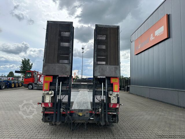 Tieflader Broshuis 3ABSD Lowloader 3-axle / GVW: 59.000kg / Neck: ...