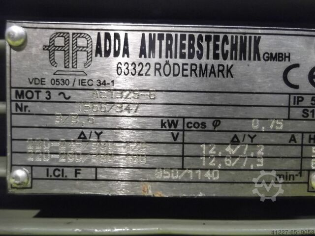 Elektromotor 3/3,6 kW 950/1140 omw/min ADDA AE132S-5