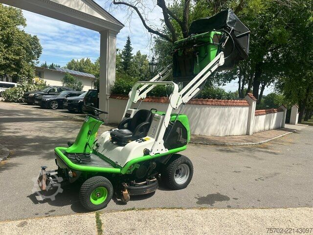 Furgon  Etesia H124D Profi Aufsitzmäher