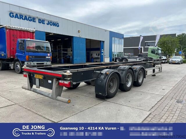 Container transport LAG Container Chassis / 40/45 FT / BPW + Drum / 412...
