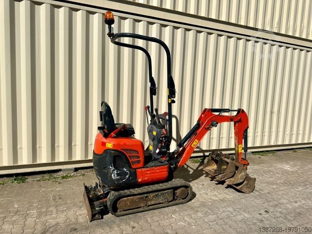 Minigraafmachine KUBOTA K008-3 / 2021 BJ / 725 H / 4 x Löffel