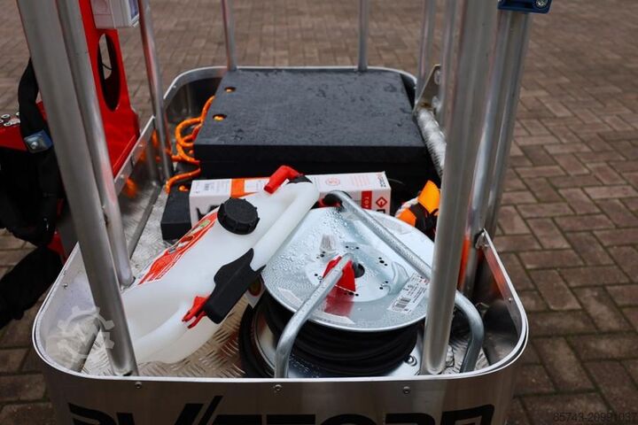 Przegubowa teleskopowa platforma robocza Platform Basket Spider 18.90 PRO CE Declaration, Valid inspection,