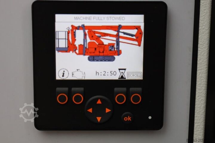 Przegubowa teleskopowa platforma robocza Platform Basket Spider 18.90 PRO CE Declaration, Valid inspection,