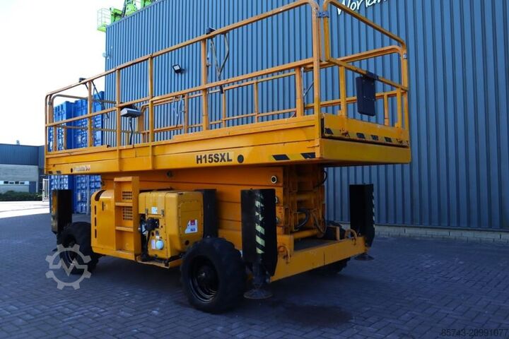 Schaarlift Haulotte H15SXL Diesel, 4x4 Drive, 15m Working Height, 500k