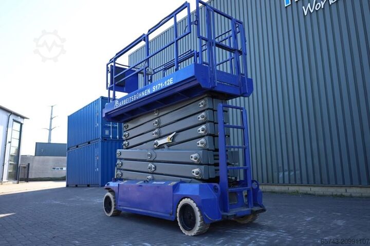 Schaarlift PB Lifttechnik S171-12E Electric, 17.3m Working Height, 400kg Cap