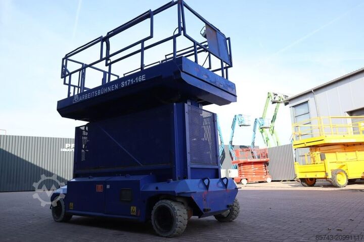 Schaarlift PB Lifttechnik S171-16E Electric, 17.3m Working Height, 400kg Cap
