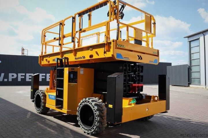 Scissor lift Haulotte HS15EPRO Valid Inspection, *Guarantee! Full Electr