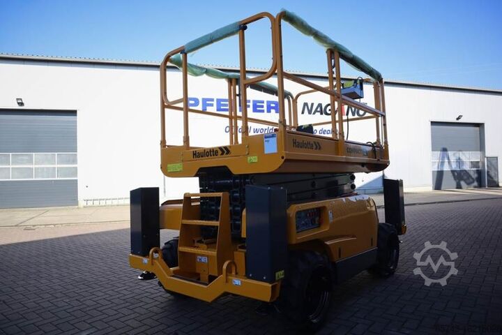 Scissor lift Haulotte Compact 12DX Valid Inspection, *Guarantee! Diesel,