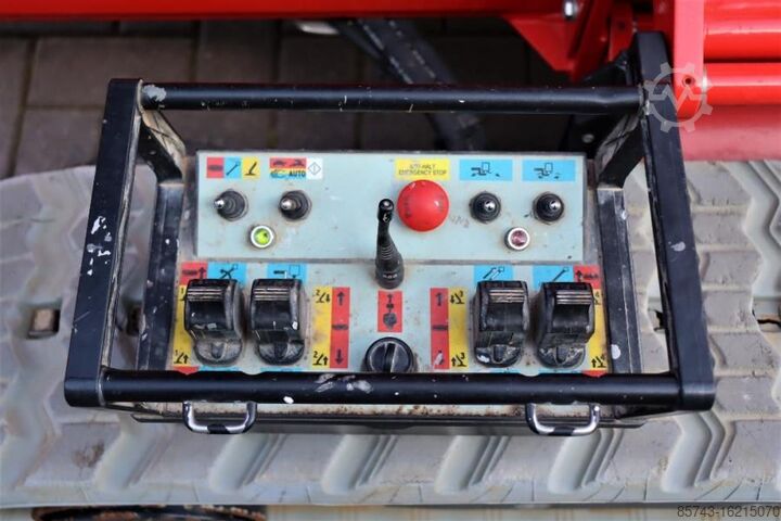 Scharnierende telescopische hoogwerker Teupen Leo 36t 230 V Electric Motor + Diesel, Rubber Trac