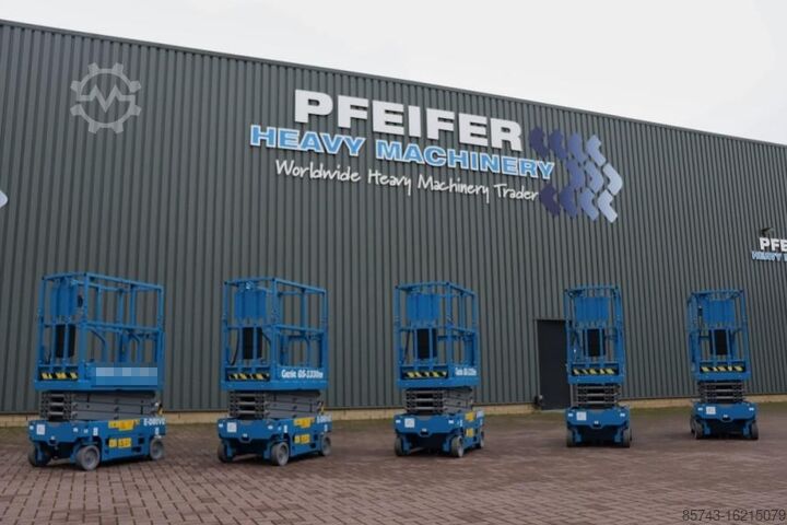 Schaarlift Genie GS1330M Valid inspection, *Guarantee! All-Electric