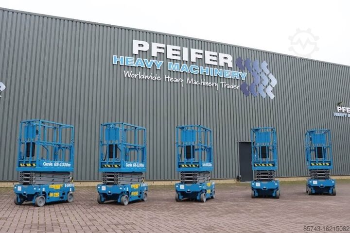 Schaarlift Genie GS1330M ALL-ELECTRIC DC DRIVE, 5.9M WORKING HEIGHT