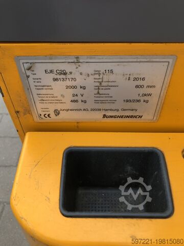 Transpaletas eléctricas Jungheinrich EJE-C 20