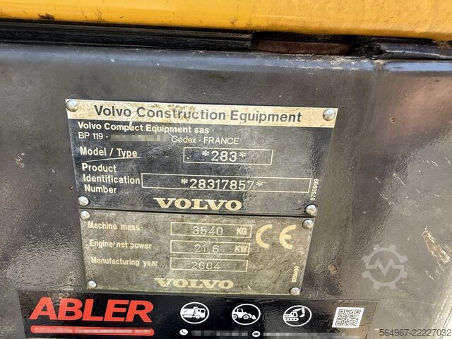 Minigraver Volvo EC35 Minibagger MS03 SW