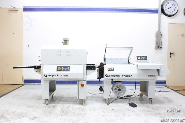 Hoeklasmachine Krimptunnel - Krimpmachine Krimptunnel SMIPACK FP 560a - T450
