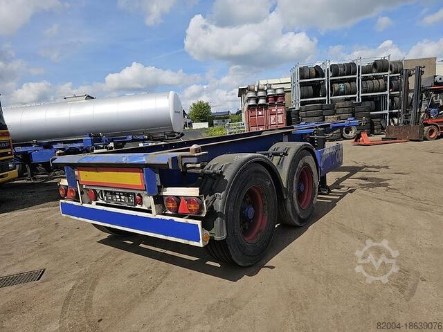 Kontejnerski transport Krone 2 axle | container chassis | steel suspension |...
