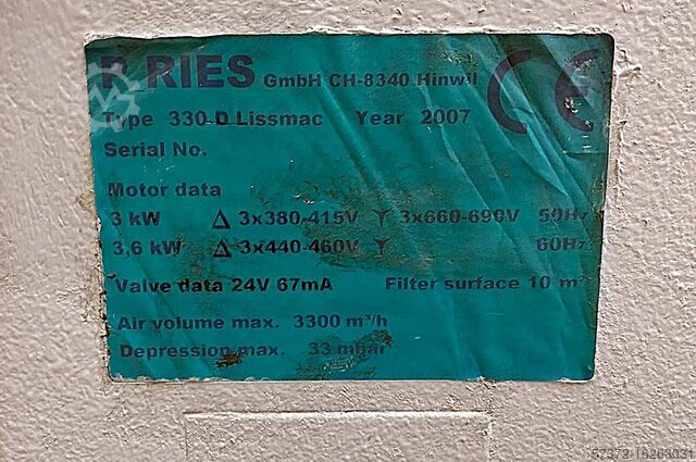 Ontbramingsmachine LISSMAC SBM-S 1000